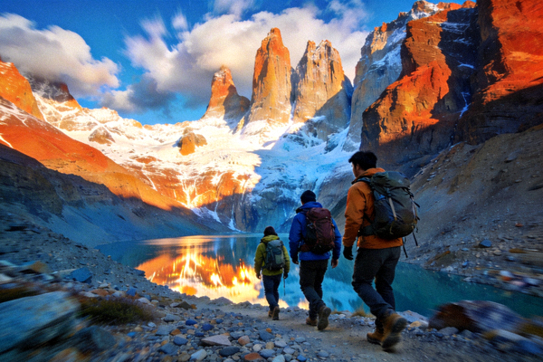 巴塔哥尼亚百内国家公园W线徒步冒险